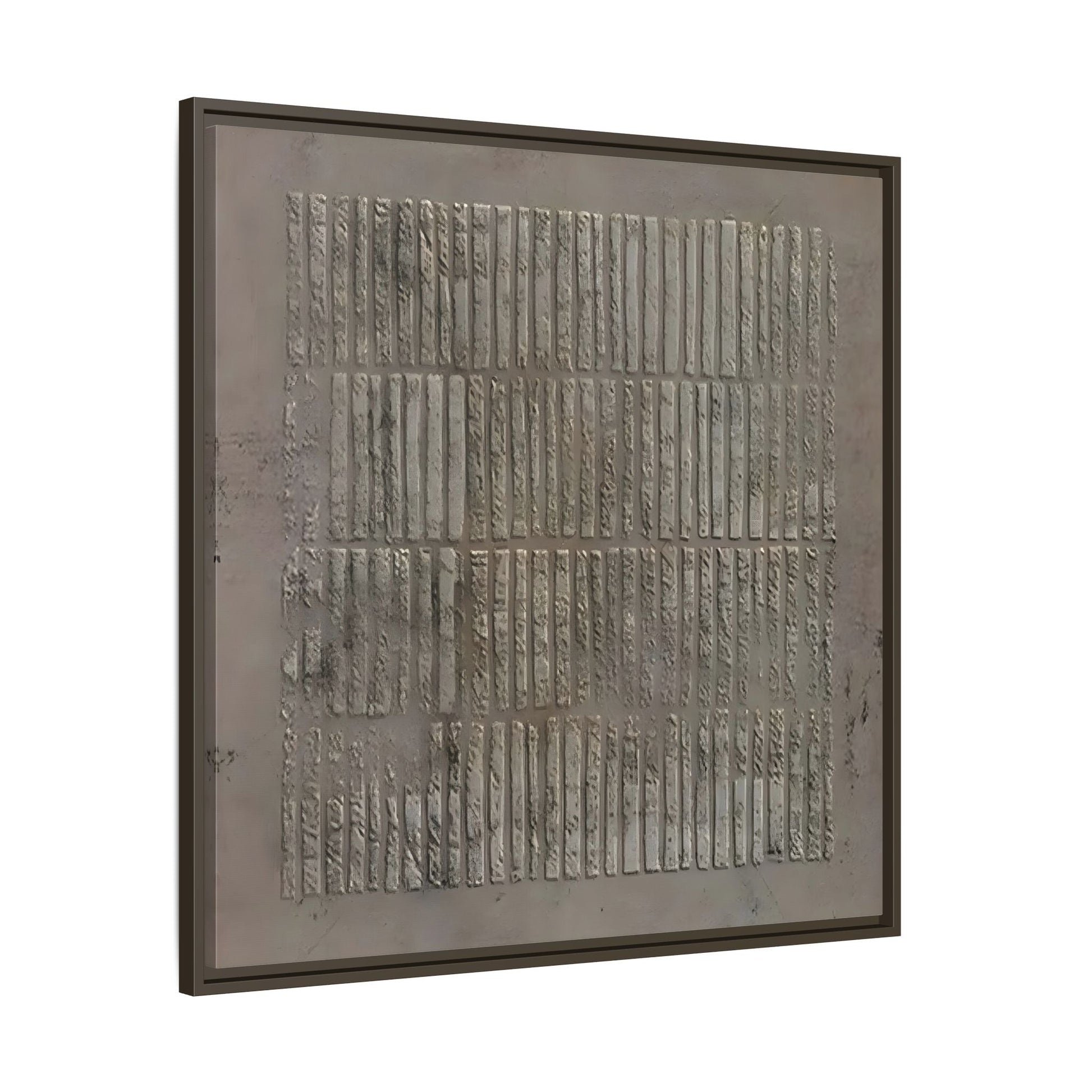 Framed Wabi - Sabi Line Wall Art 3D Print on Canvas - YesArtYes