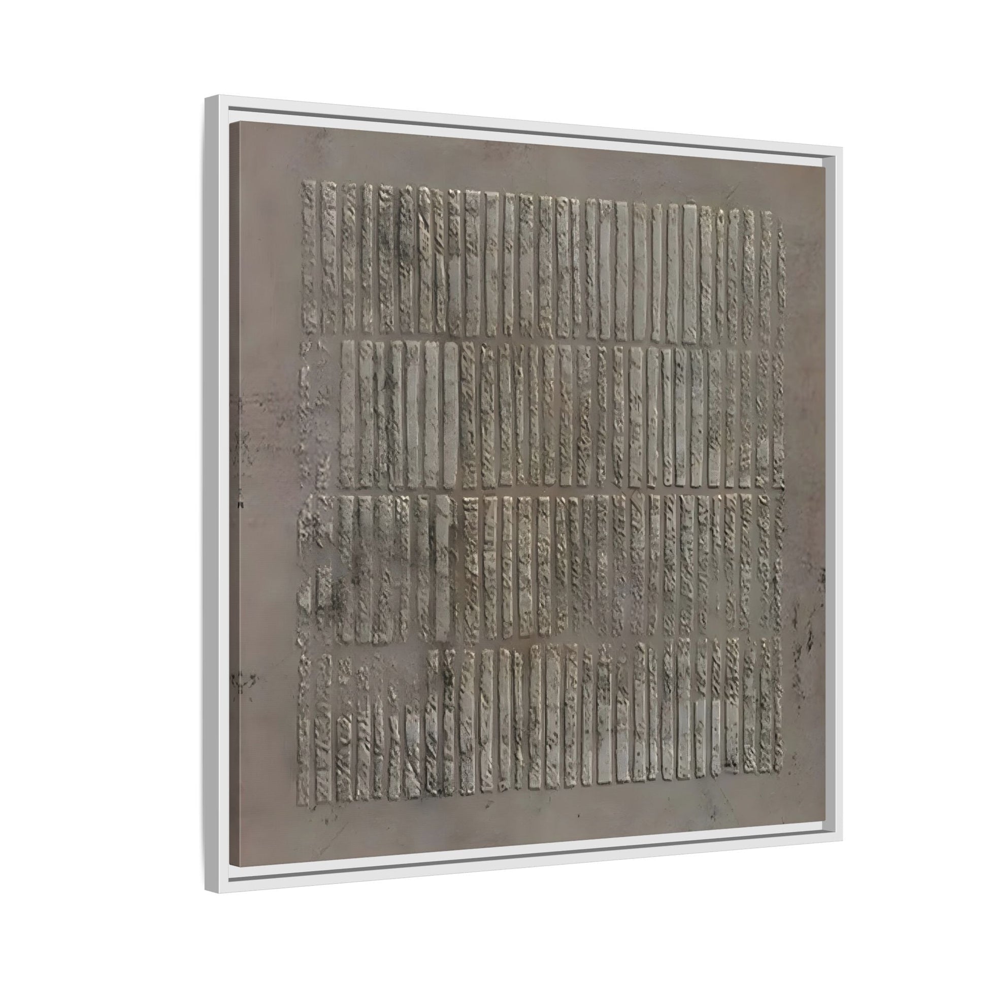 Framed Wabi - Sabi Line Wall Art 3D Print on Canvas - YesArtYes