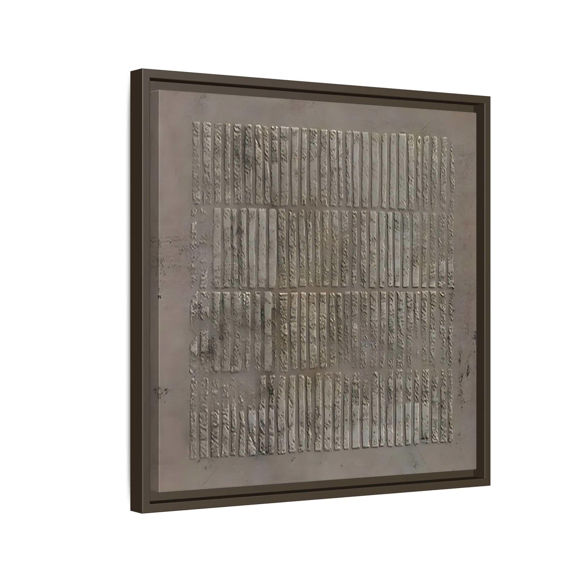 Framed Wabi - Sabi Line Wall Art 3D Print on Canvas - YesArtYes