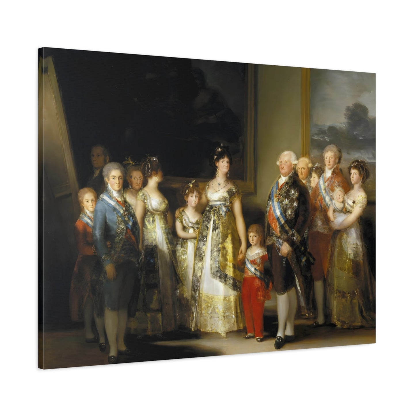 Francisco Goya Charles IV of Spain - Canvas Wall Art Print