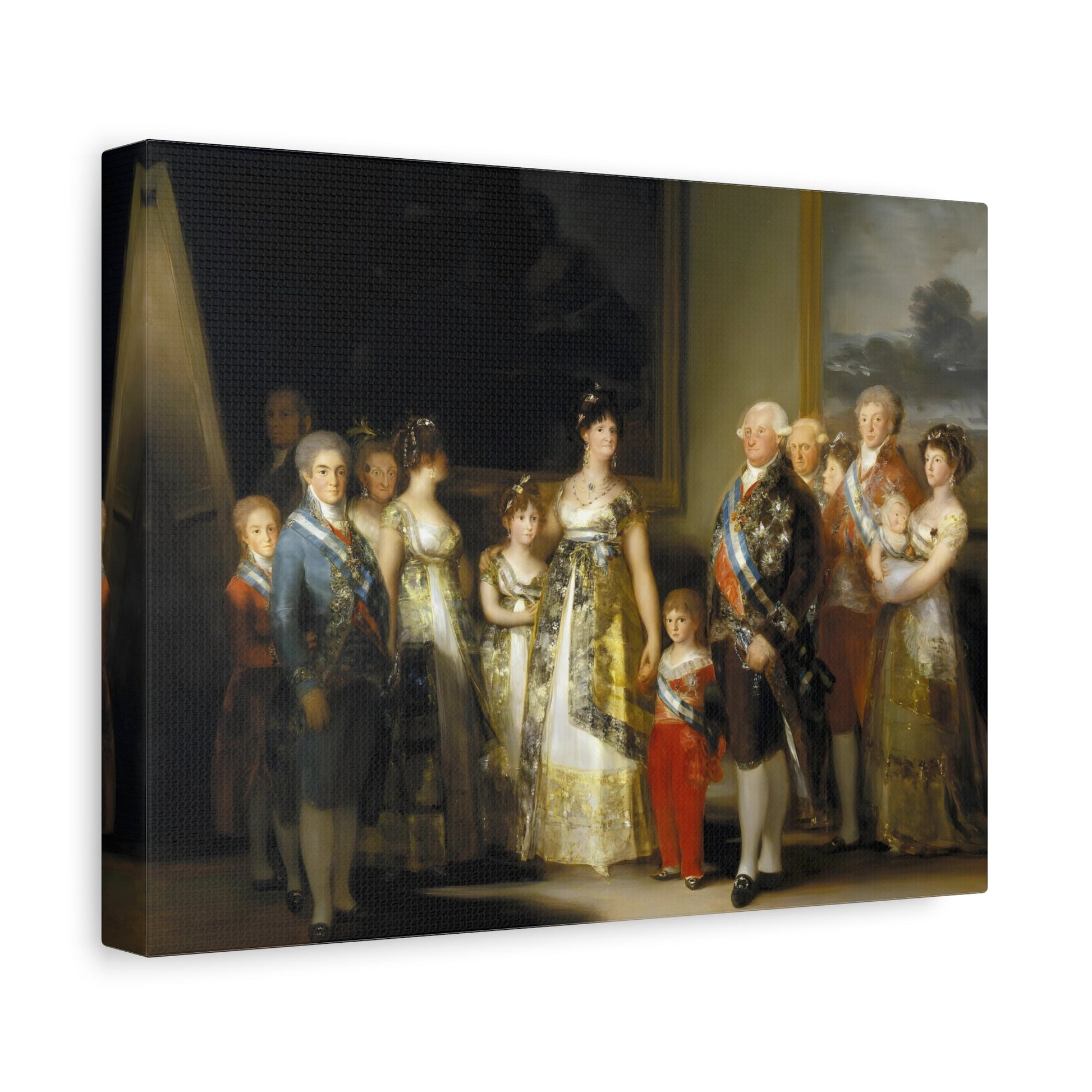 Francisco Goya Charles IV of Spain - Canvas Wall Art Print