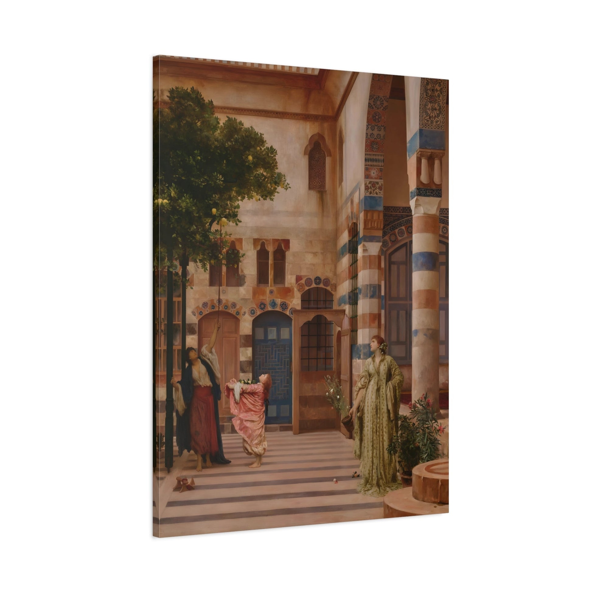 Frederic Leighton Old Damascus - Canvas Wall Art Prints