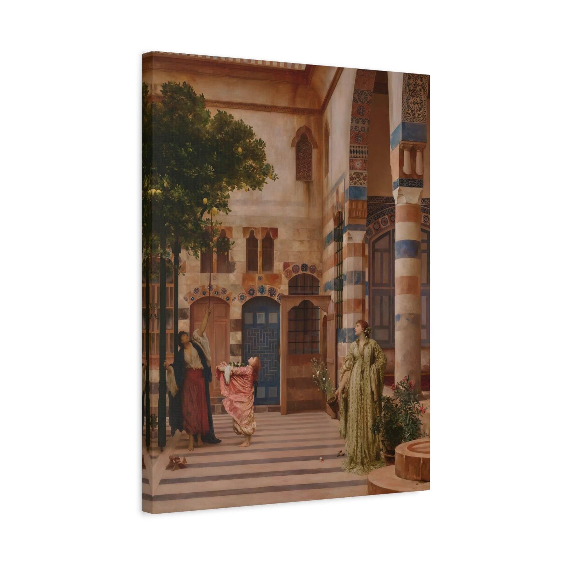 Frederic Leighton Old Damascus - Canvas Wall Art Prints