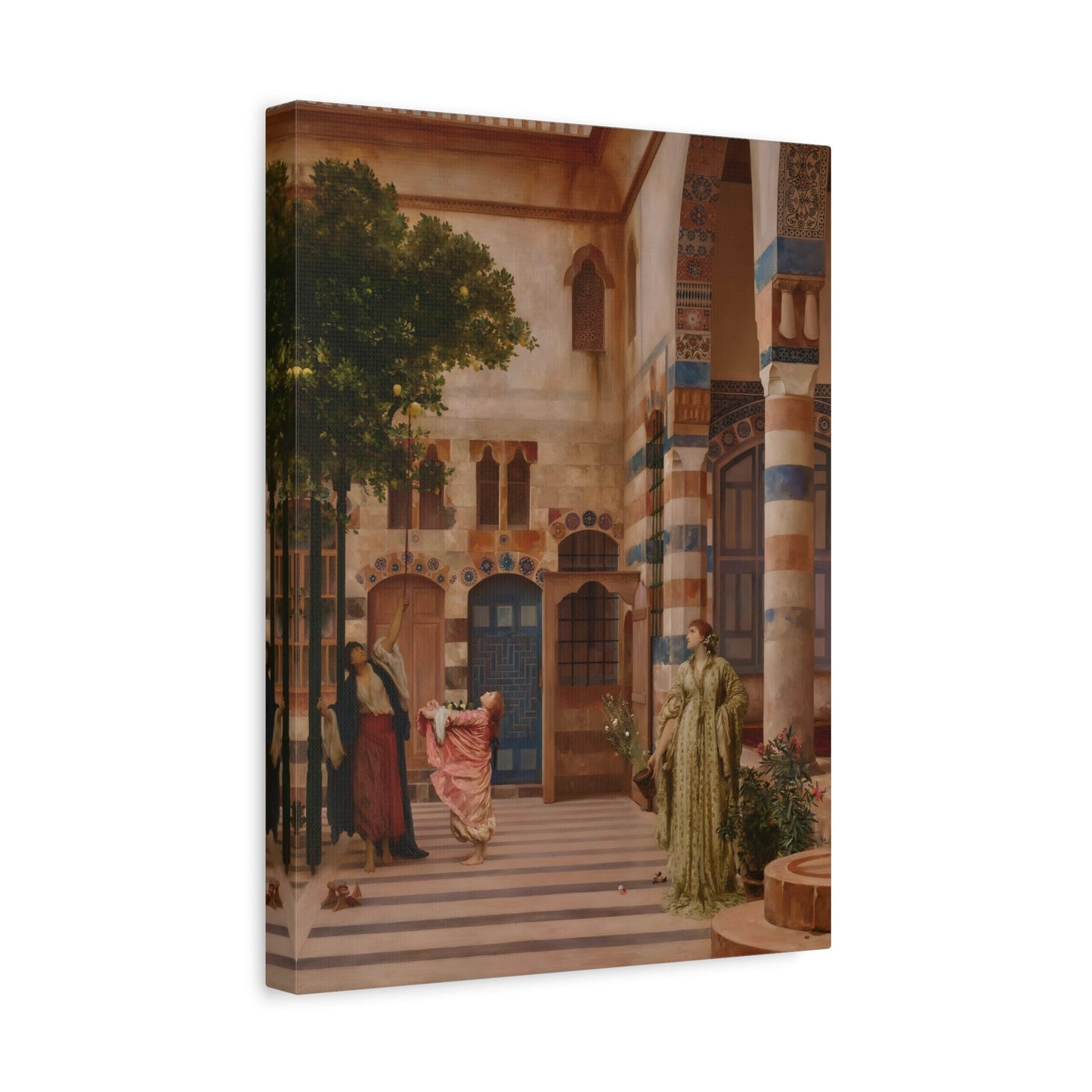 Frederic Leighton Old Damascus - Canvas Wall Art Prints