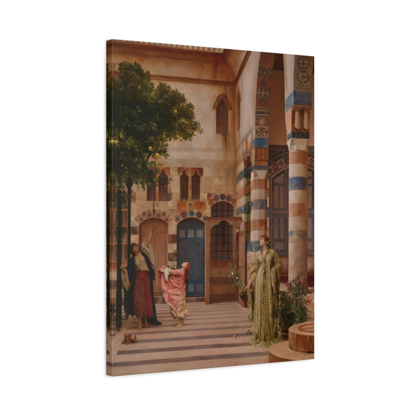 Frederic Leighton Old Damascus - Canvas Wall Art Prints