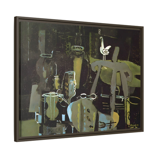 Georges Braque Studio Canvas Print - Framed Abstract Wall Art