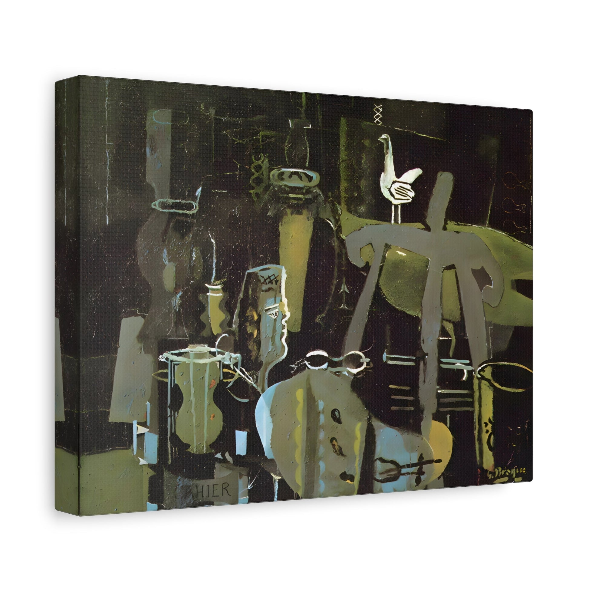 Georges Braque Studio - Canvas Wall Art Print Reproduction - YesArtYes