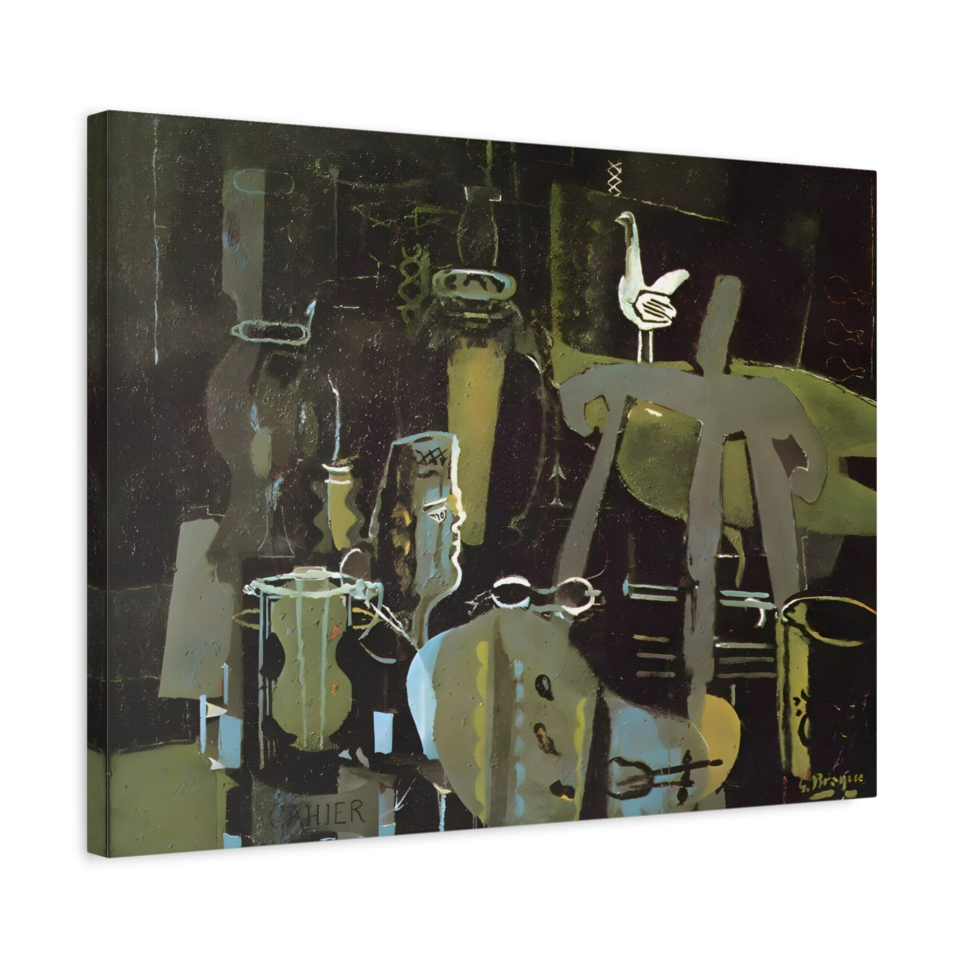 Georges Braque Studio - Canvas Wall Art Print Reproduction - YesArtYes