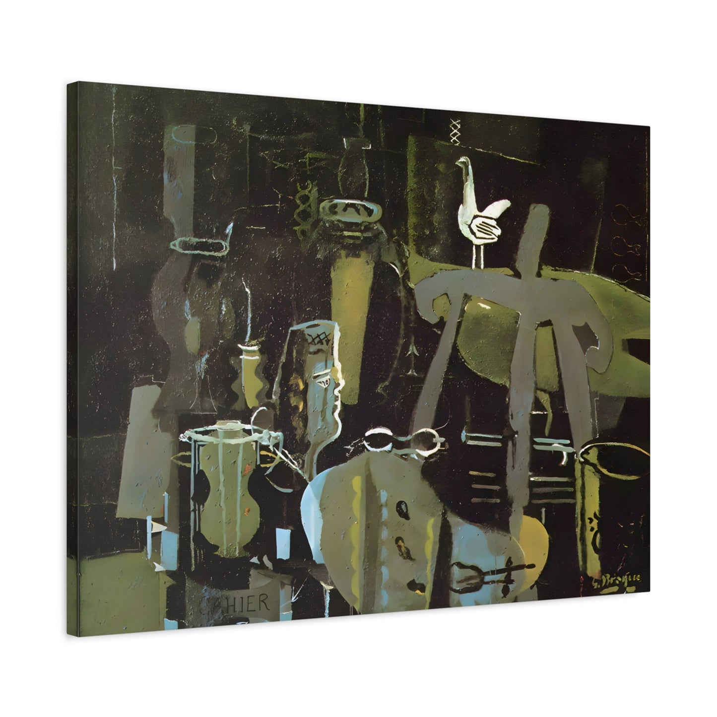 Georges Braque Studio - Canvas Wall Art Reproduction