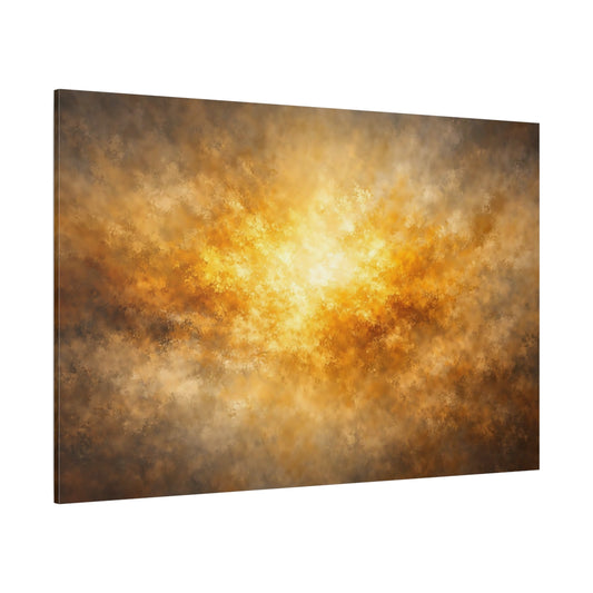 Golden Glow Stone Texture shown as stretched canvas wall art