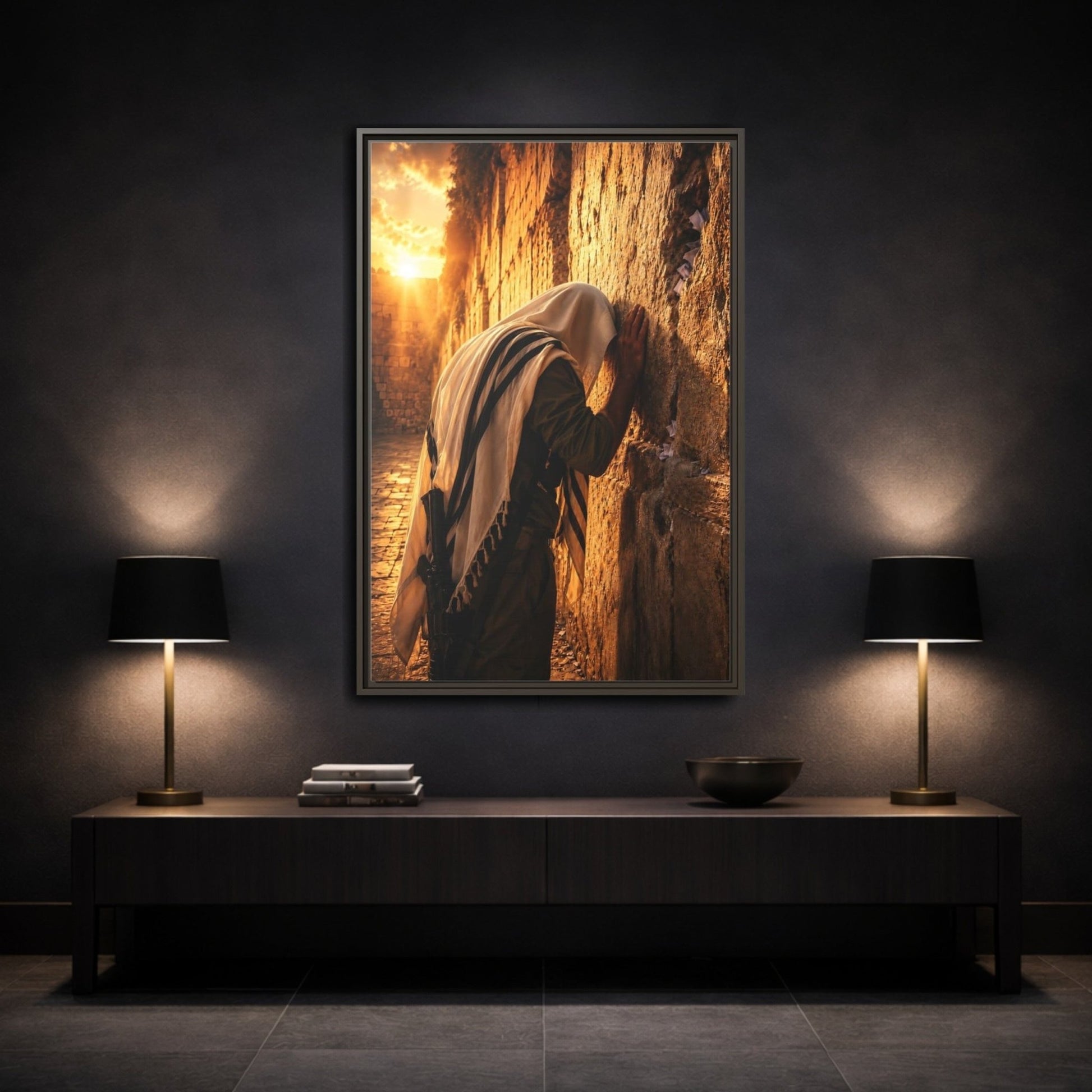 Guardians Upon Your Walls Canvas - YesArtYes