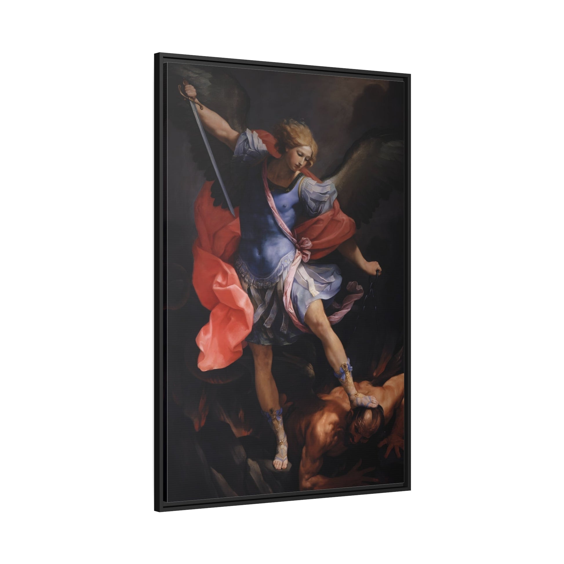 Guido Reni Archangel Michael Defeating Satan - Canvas Art Prints