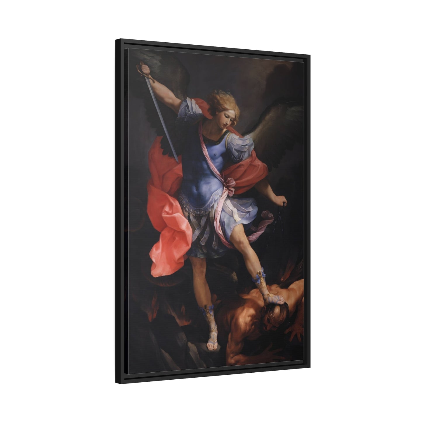 Guido Reni Archangel Michael Defeating Satan - Canvas Art Prints