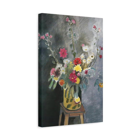 Henri Matisse Bouquet of Mixed Flowers - Canvas Wall Art Print - YesArtYes