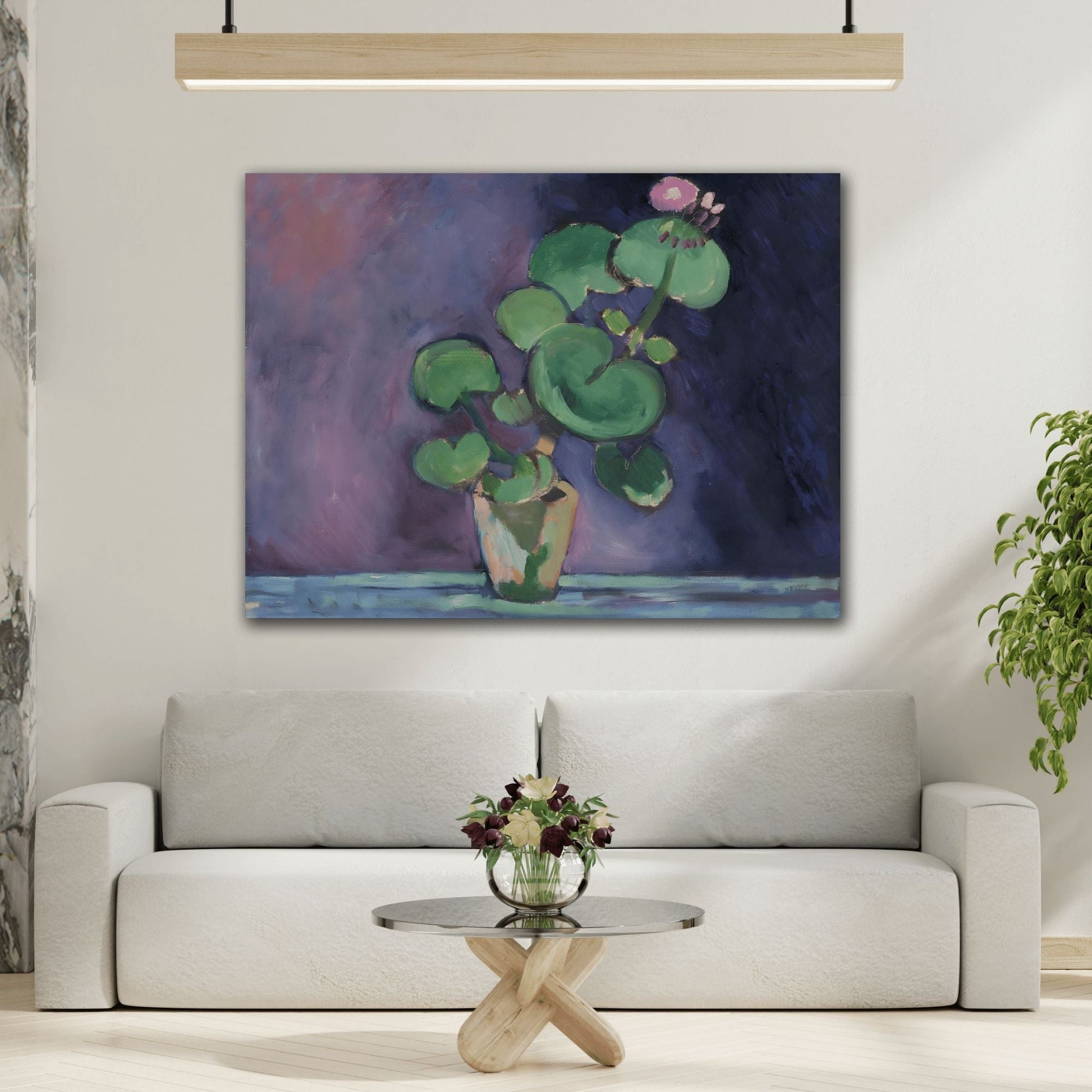 Henri Matisse Geranium Canvas Reproduction - French Still Life Wall Art - YesArtYes