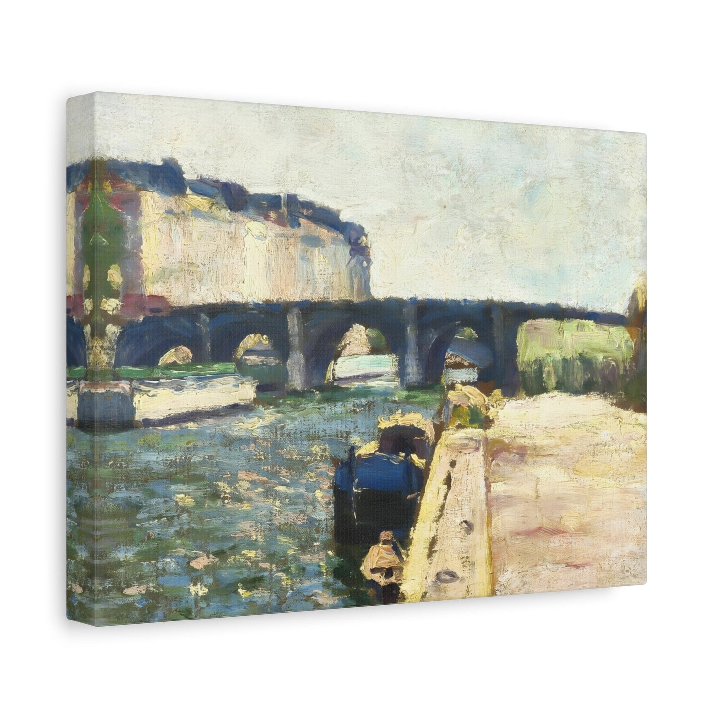 Henri Matisse Pont de Seine - Canvas Wall Art Reproduction - YesArtYes