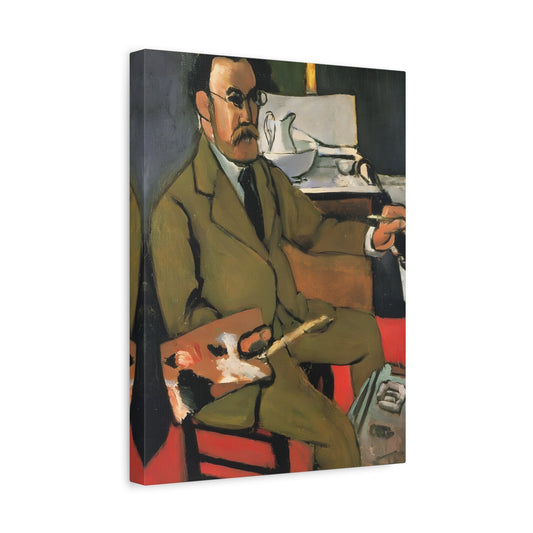 Henri Matisse Self Portrait - Canvas Wall Art Print Reproduction