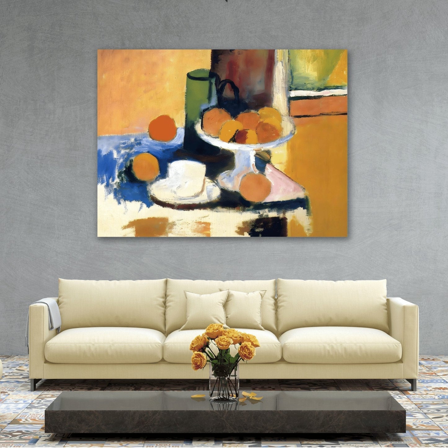 Henri Matisse Still Life Oranges - Canvas Wall Art Print Reproduction