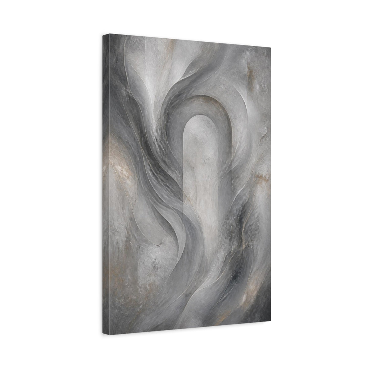 Side Mockup 3. Hidden Arch Flow shown as canvas print