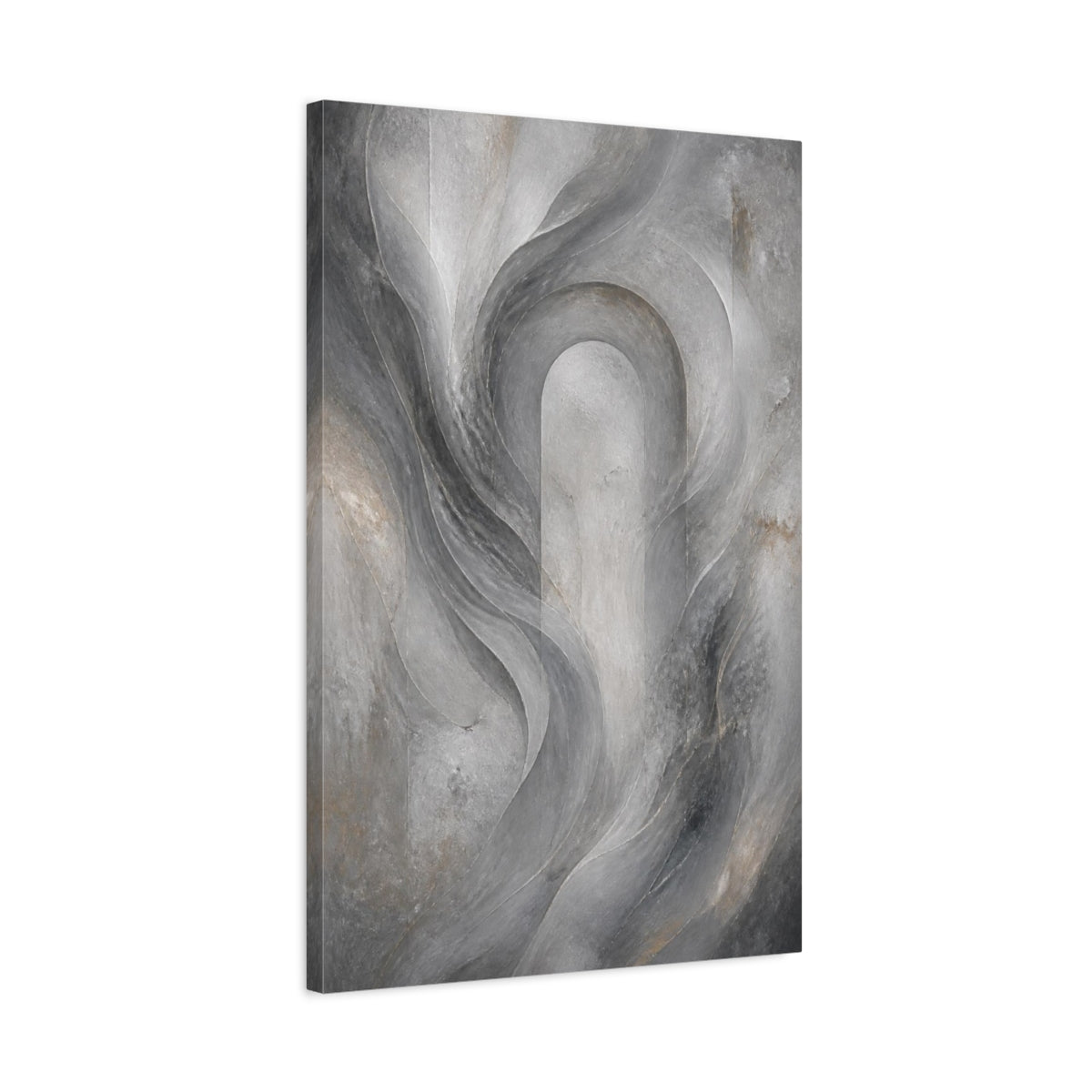 Side Mockup 2. Hidden Arch Flow shown as canvas print