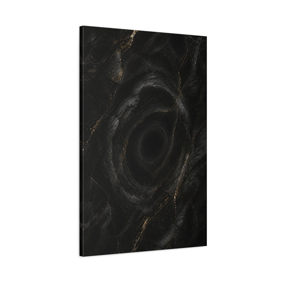 Main Mockup. Hidden Black Vortex shown as canvas print