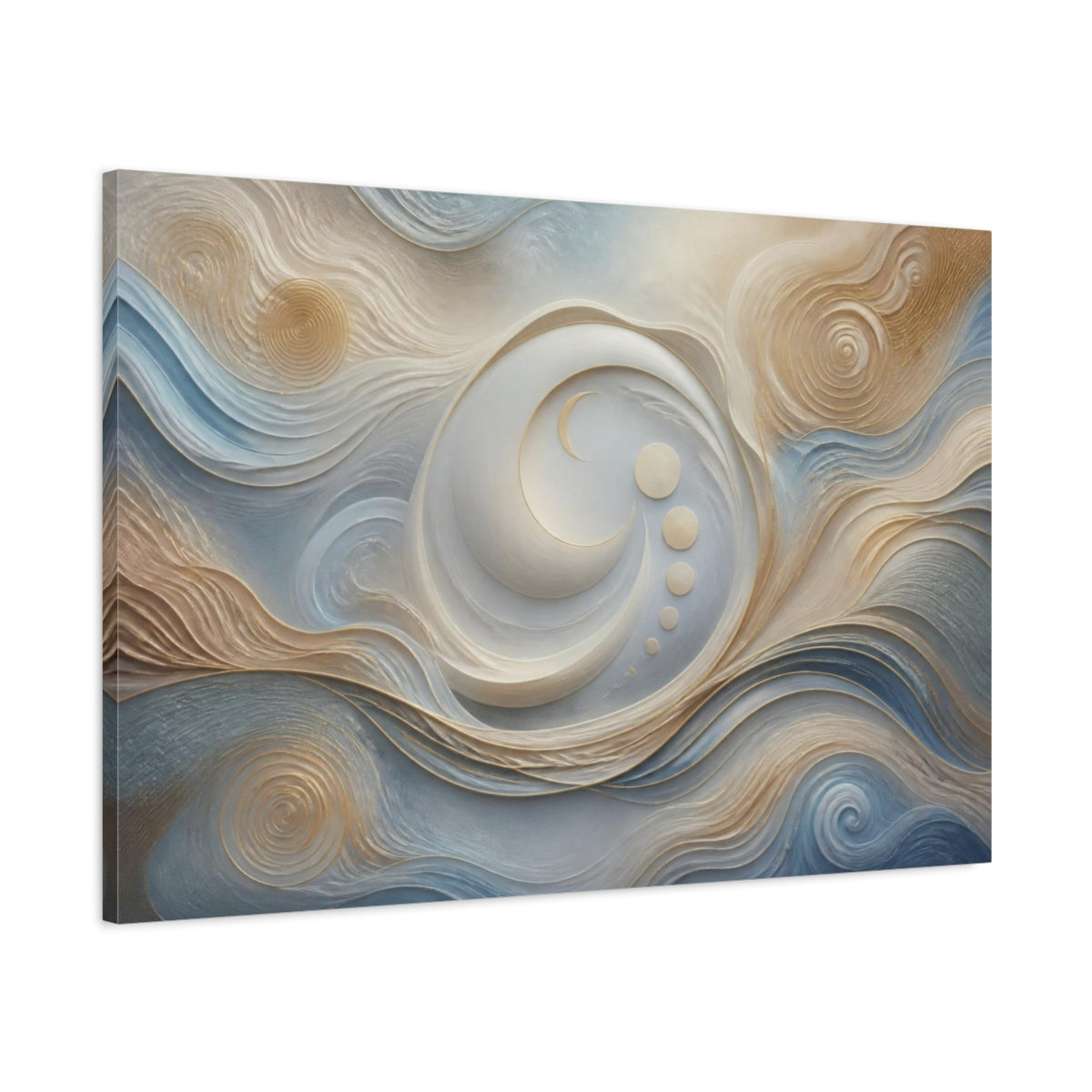 Main Mockup. Hidden Moon Path shown as canvas print