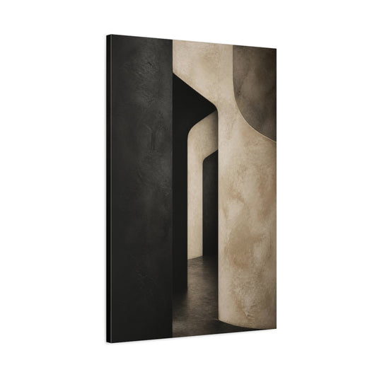 Main Mockup. Hidden Plaster Archway shown as canvas print