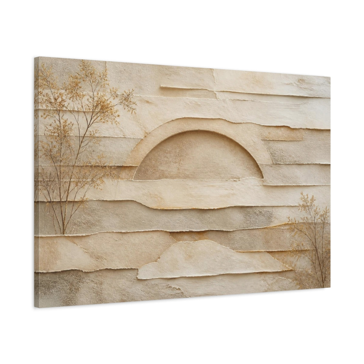 Main Mockup. Hidden Soft Arch shown as canvas print