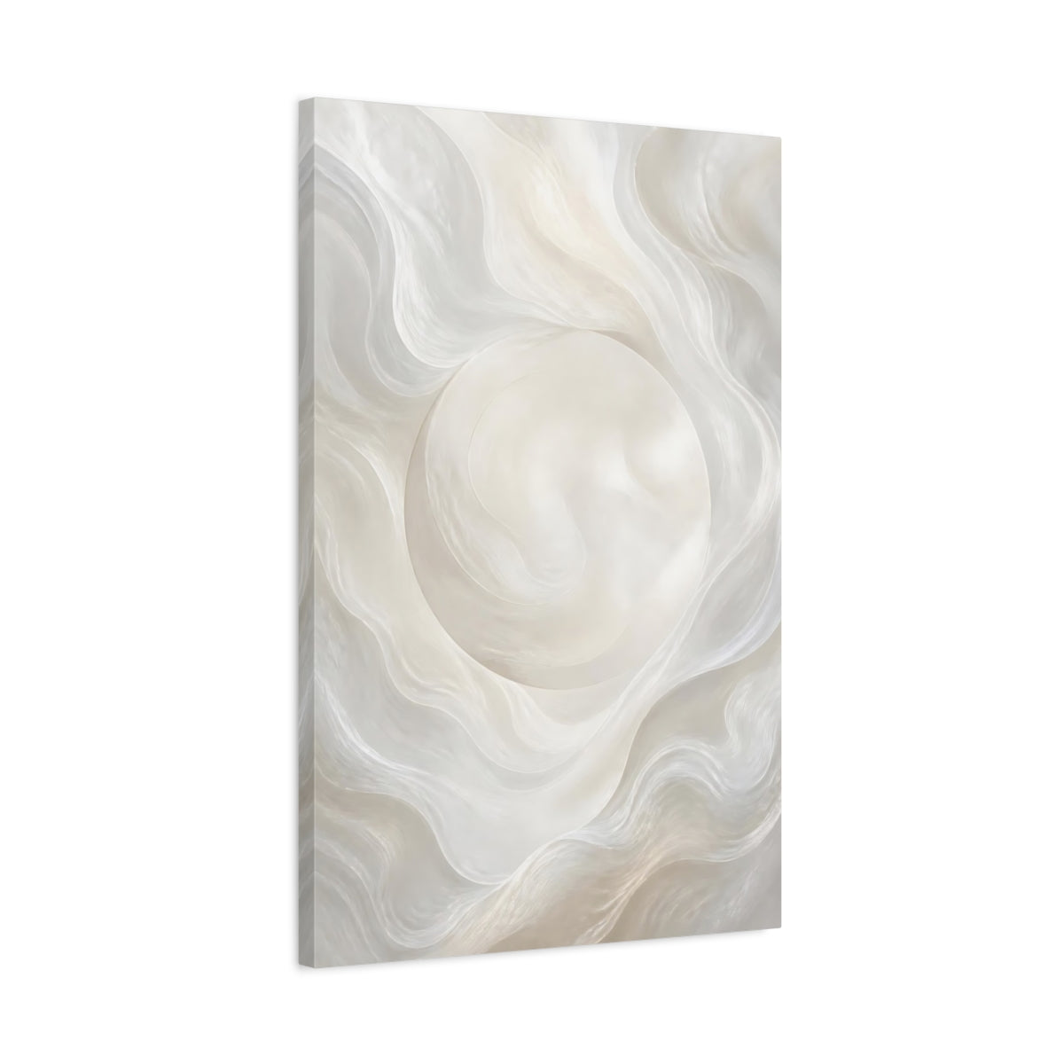 Side Mockup 2. Hidden Soft Circle shown as canvas print