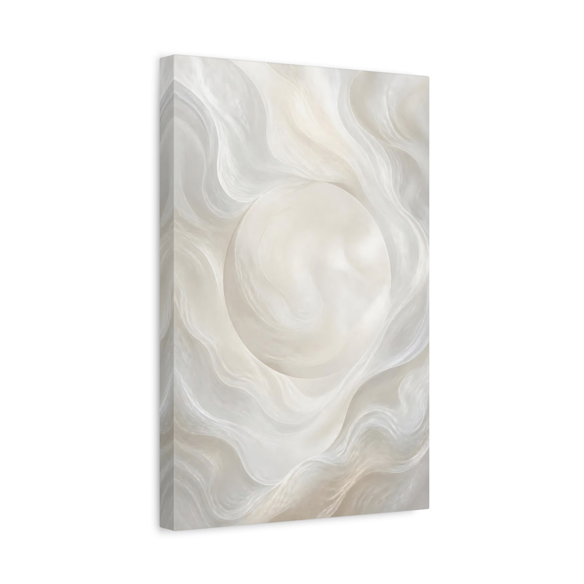 Side Mockup 4. Hidden Soft Circle shown as canvas print