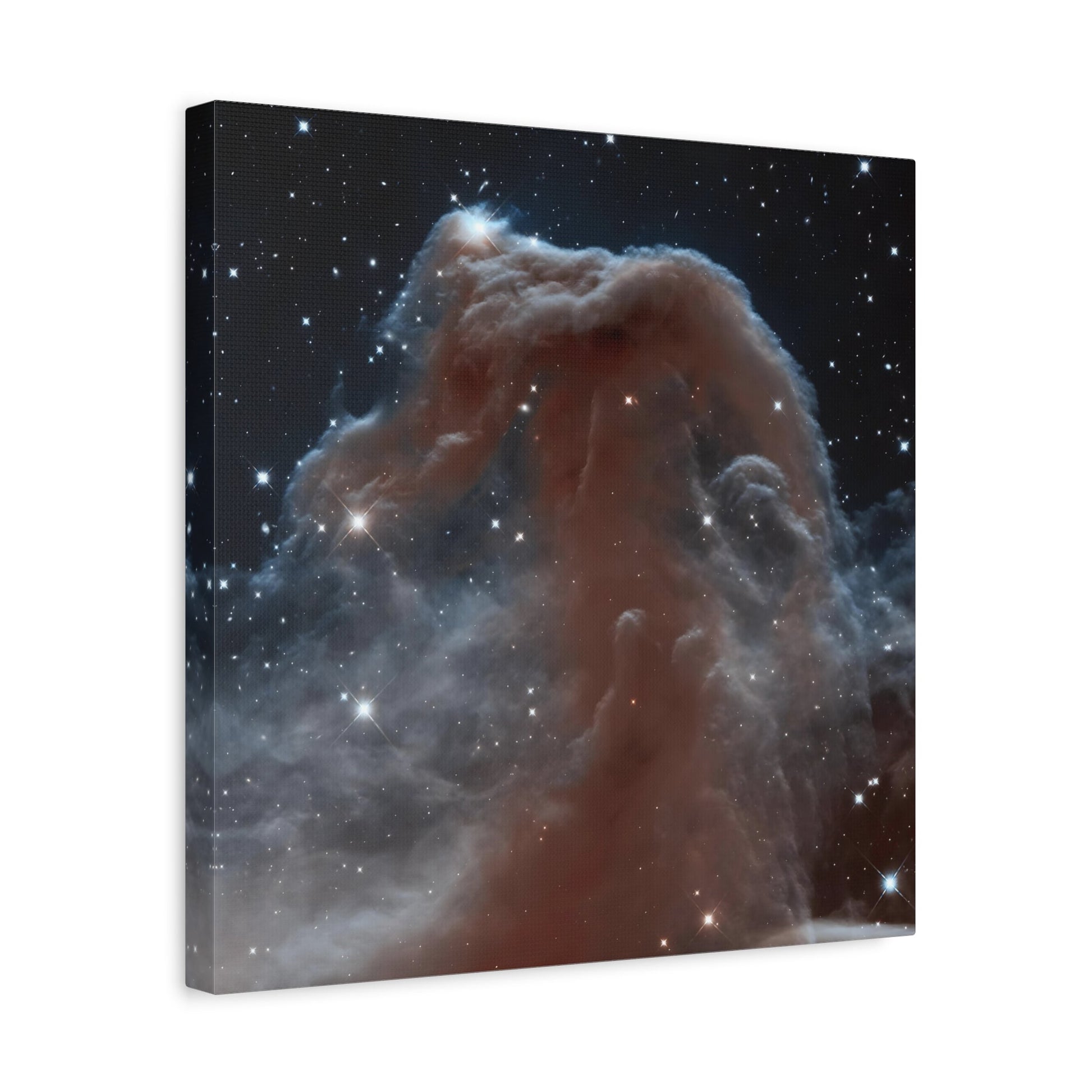 Hubble Captures Cosmic Wonder - Framed NASA Canvas Wall Art Print: Horsehead Nebula in Space