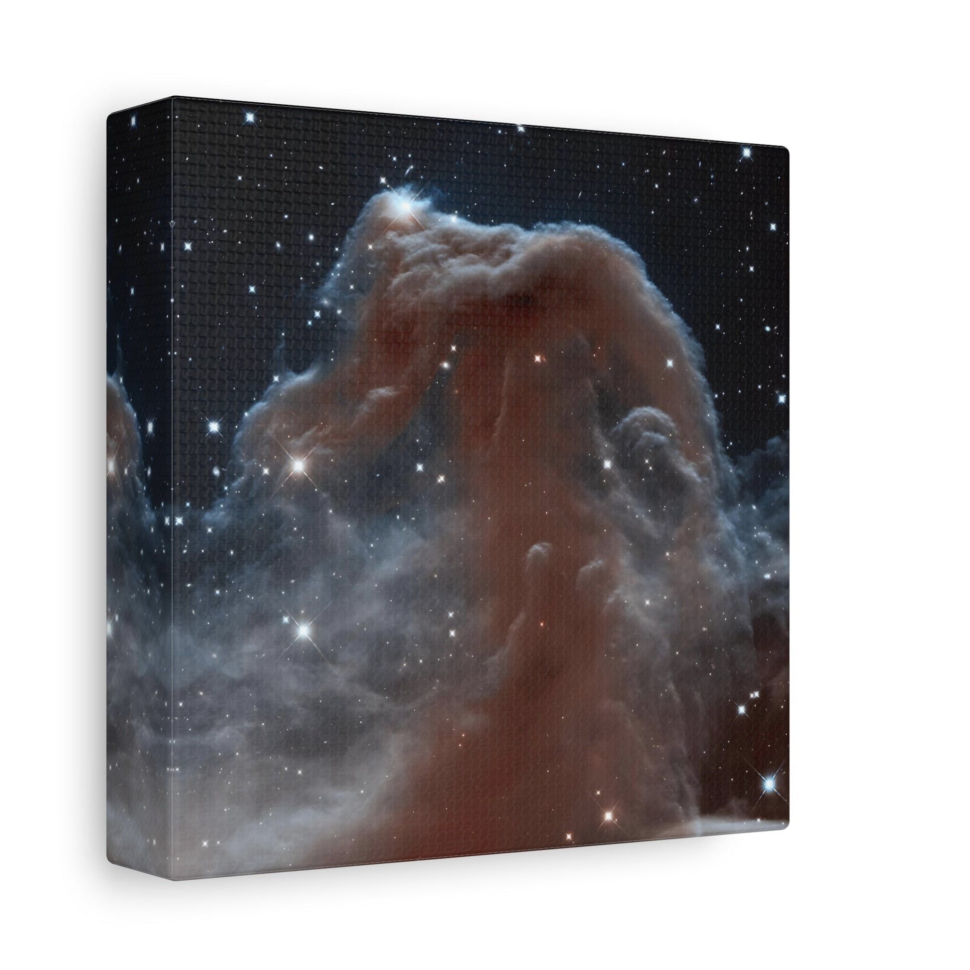 Hubble Captures Cosmic Wonder - Framed NASA Canvas Wall Art Print: Horsehead Nebula in Space