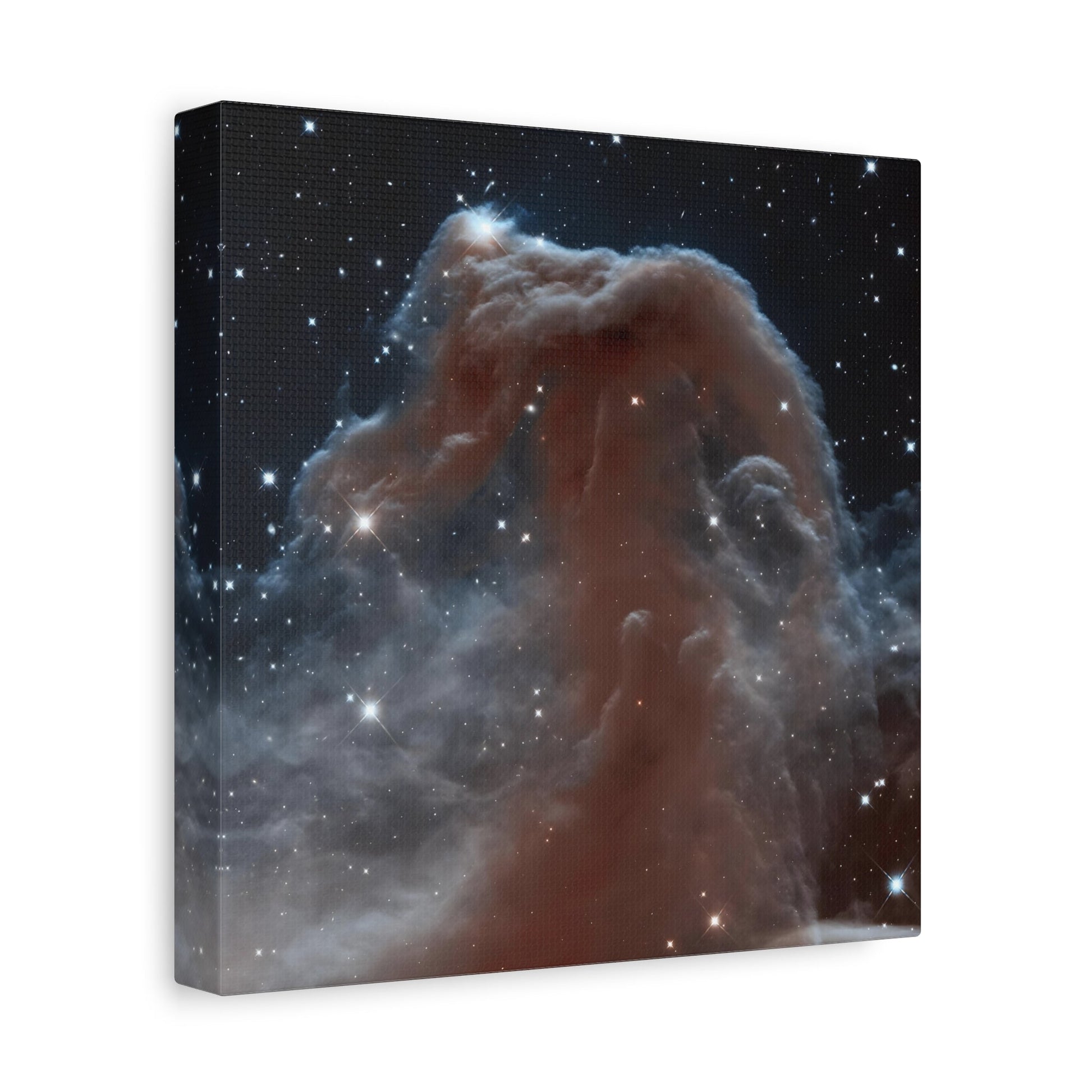 Hubble Captures Cosmic Wonder - Framed NASA Canvas Wall Art Print: Horsehead Nebula in Space