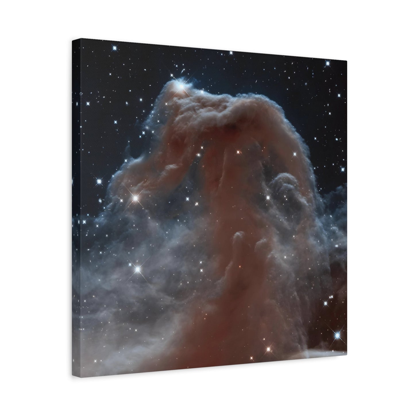 Hubble Captures Cosmic Wonder - Framed NASA Canvas Wall Art Print: Horsehead Nebula in Space