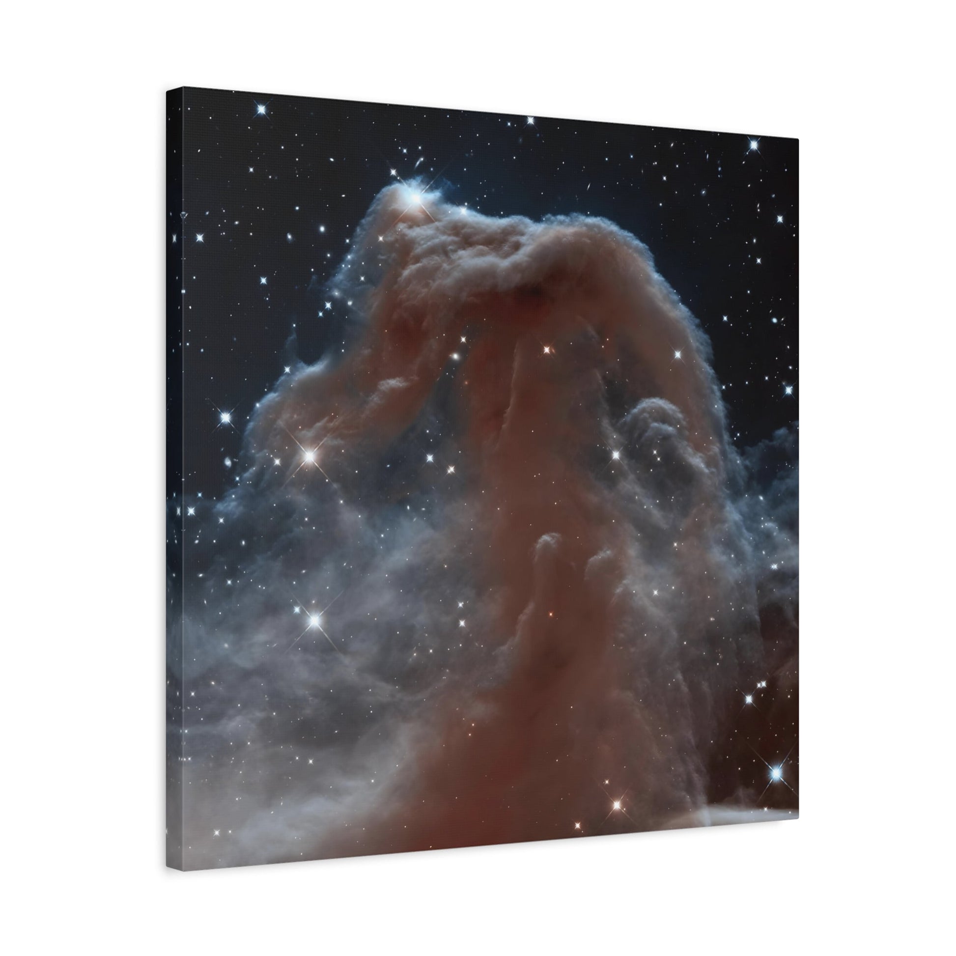 Hubble Captures Cosmic Wonder - Framed NASA Canvas Wall Art Print: Horsehead Nebula in Space