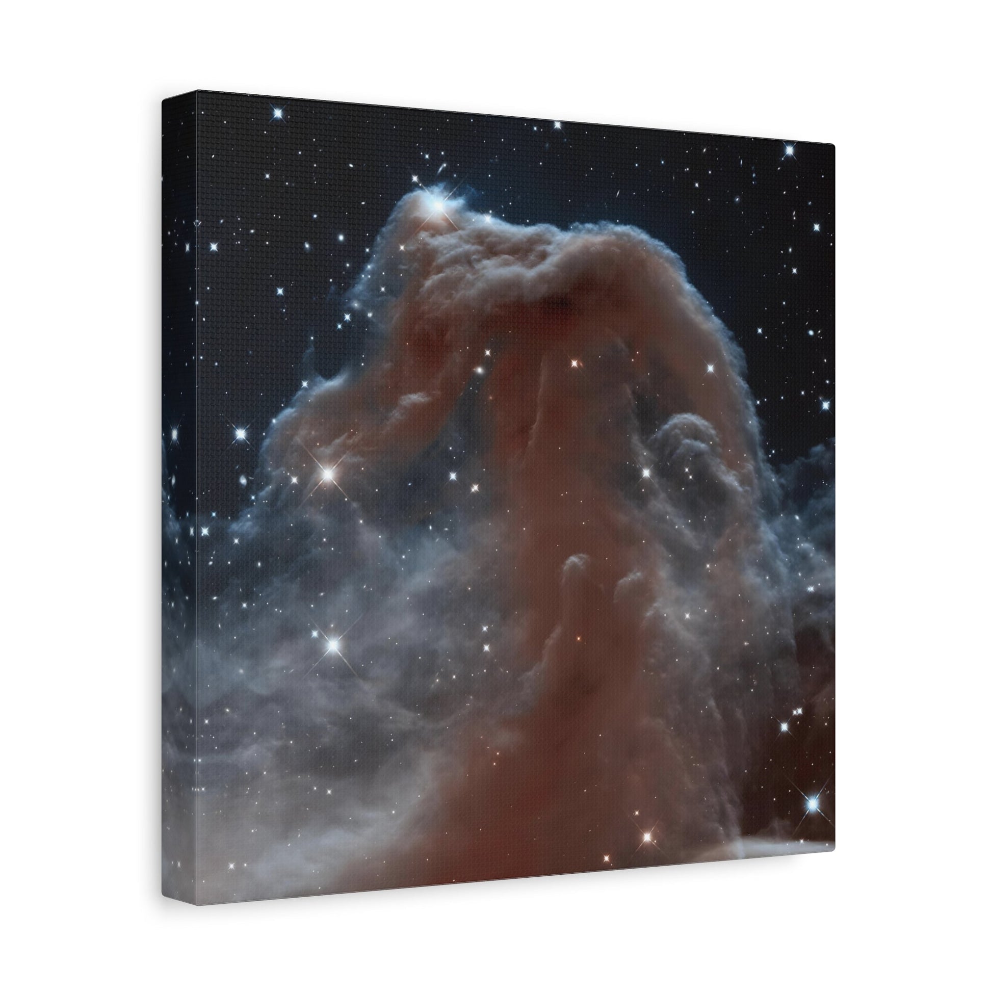 Hubble Captures Cosmic Wonder - Framed NASA Canvas Wall Art Print: Horsehead Nebula in Space