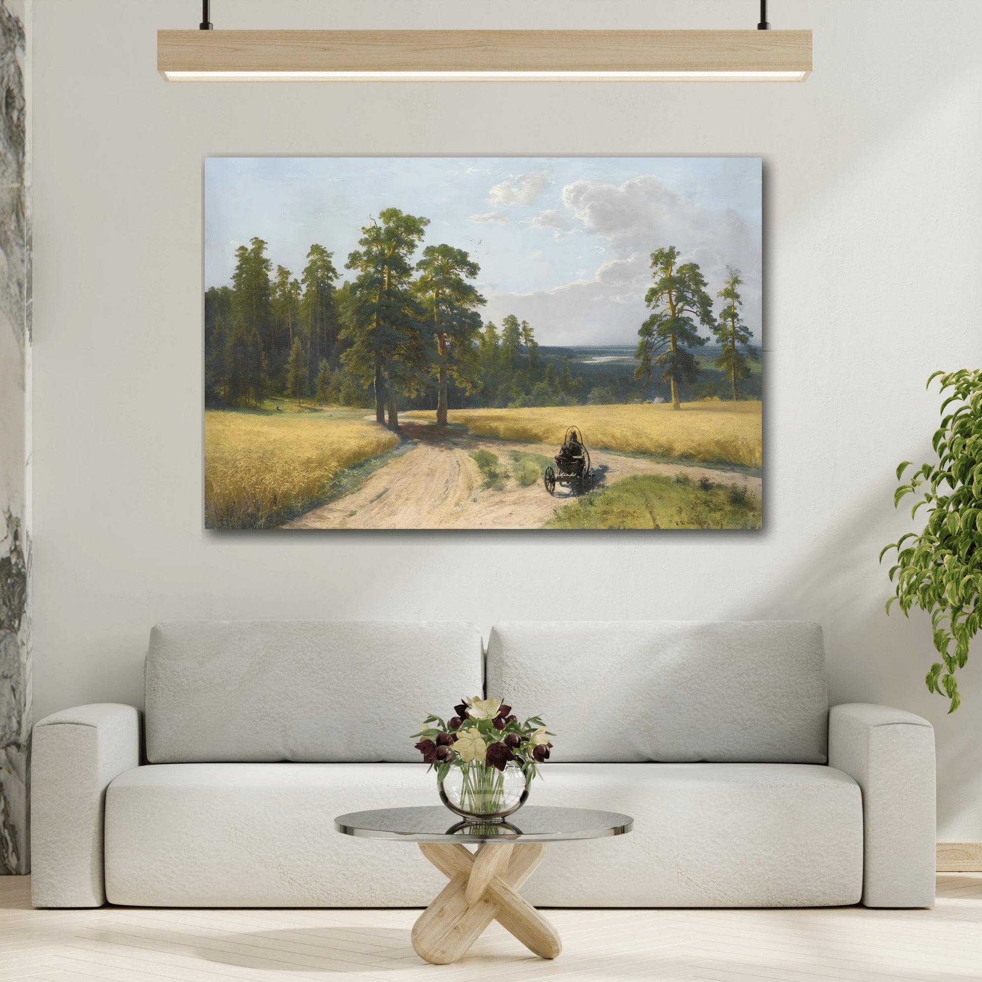 Ivan Ivanovich Shishkin Edge of the Pine Forest - Canvas Art Reproduction