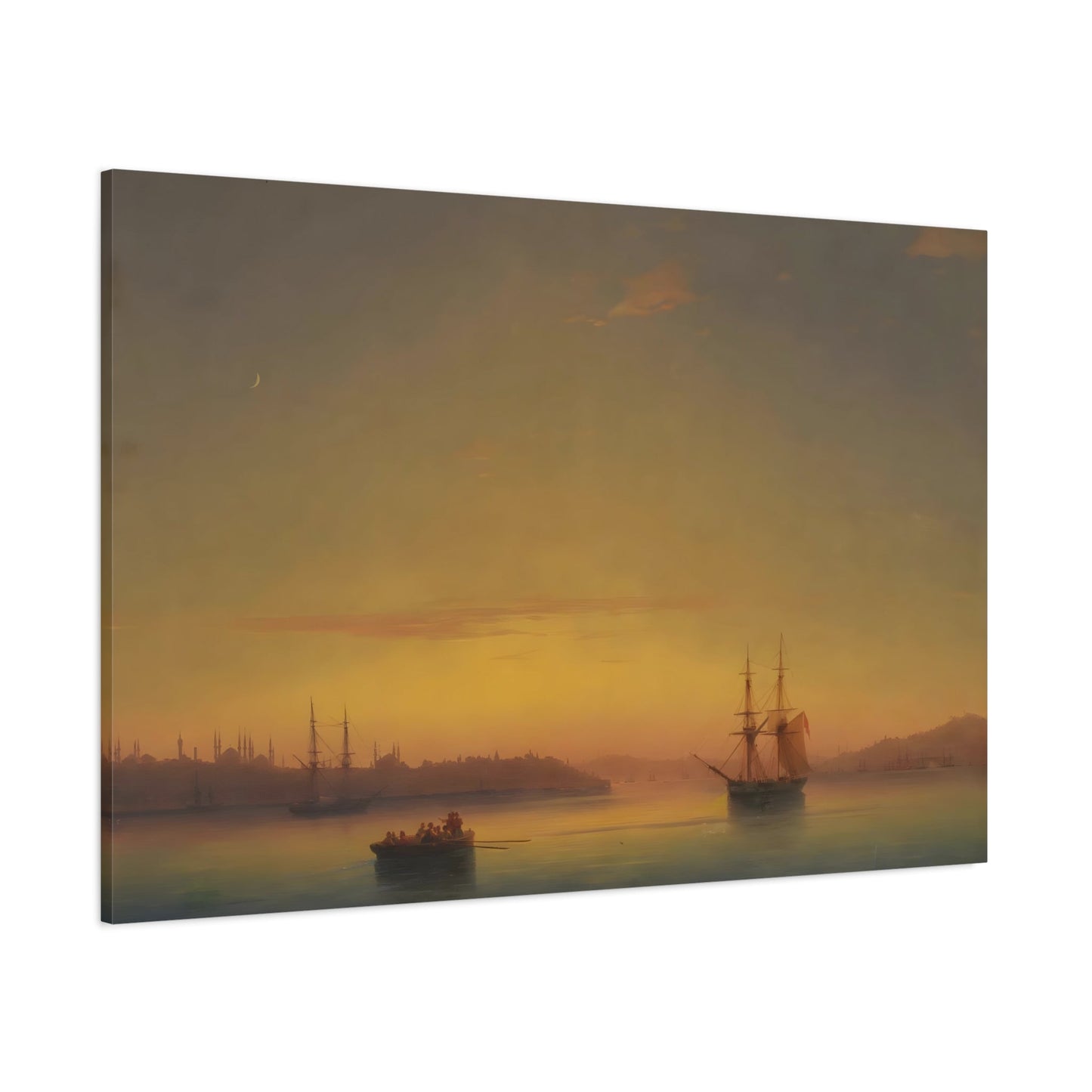 Ivan Konstantinovich Aivazovsky Constantinople at Dawn - Canvas Wall Art Print