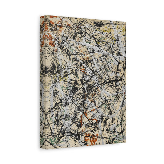 Jackson Pollock Abstract Number 32 Canvas Wall Art Print