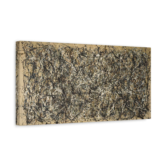 Jackson Pollock Autumn Rhythm Canvas Print - Abstract Expressionism Wall Art - YesArtYes