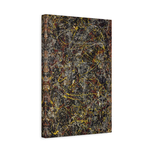 Jackson Pollock Number 5 - Abstract Canvas Wall Art Print