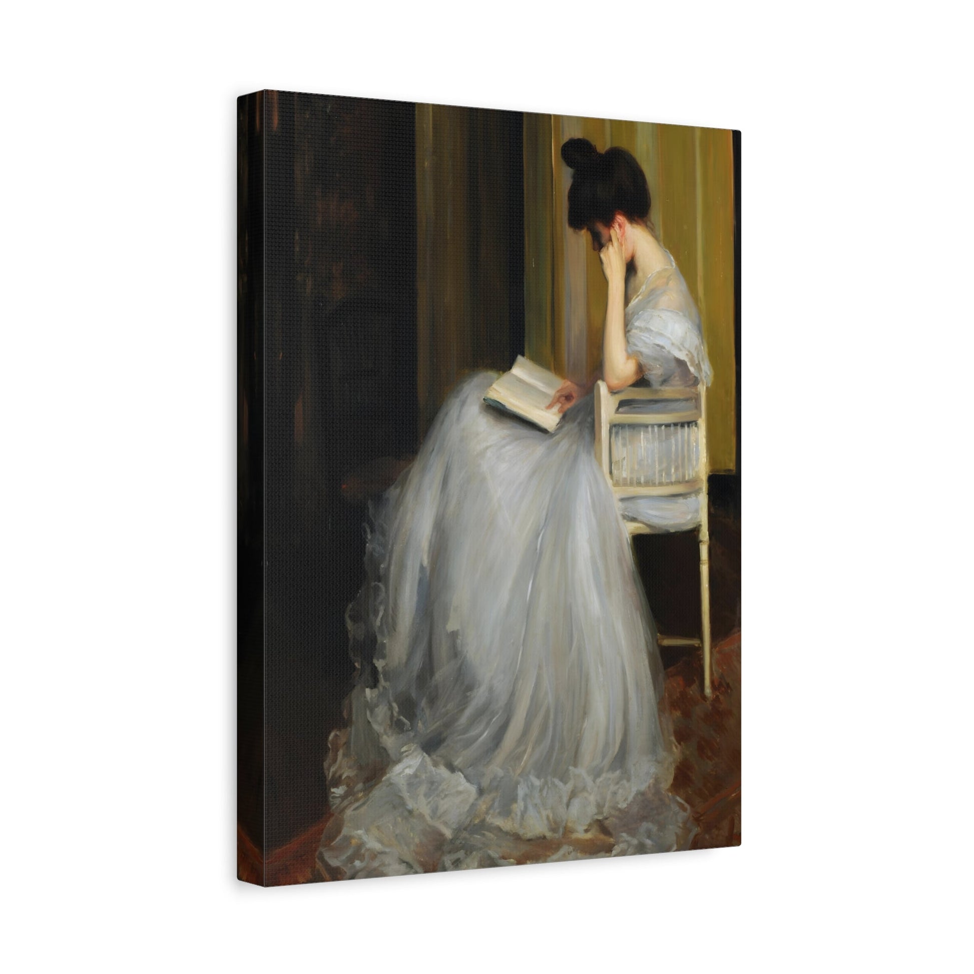 Jacques Emile Blanche Woman Reading - Canvas Art Reproduction