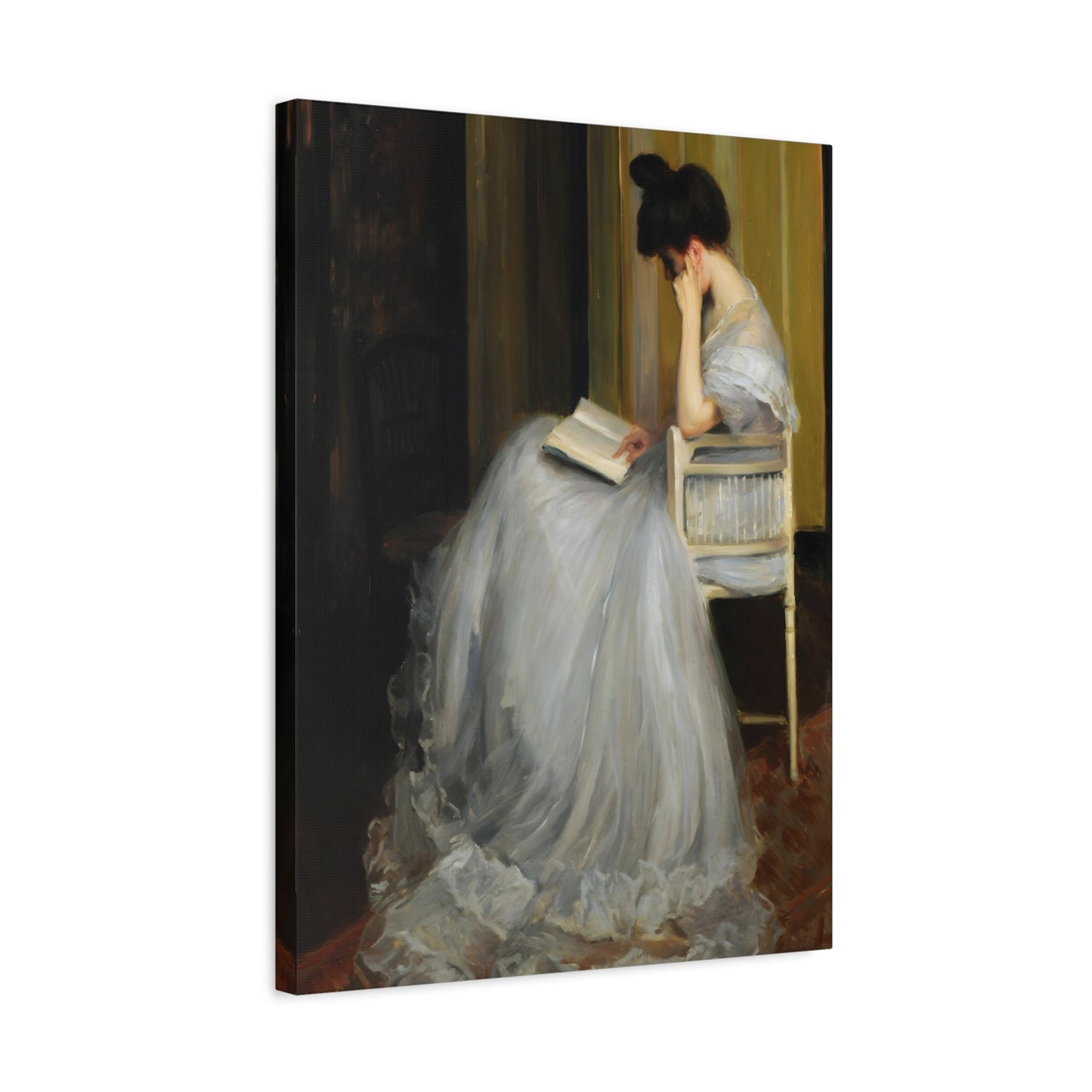 Jacques Emile Blanche Woman Reading - Canvas Art Reproduction