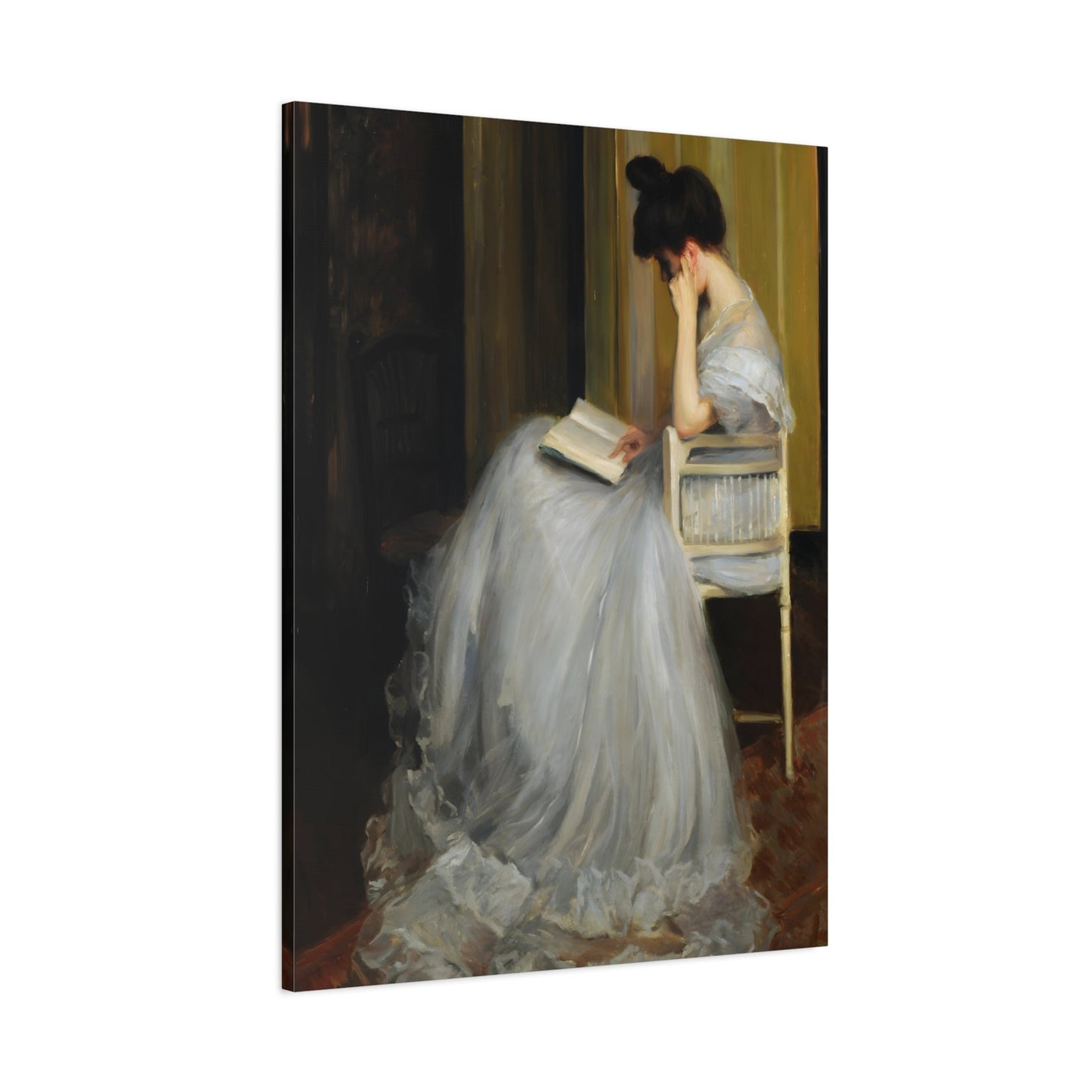 Jacques Emile Blanche Woman Reading - Canvas Art Reproduction