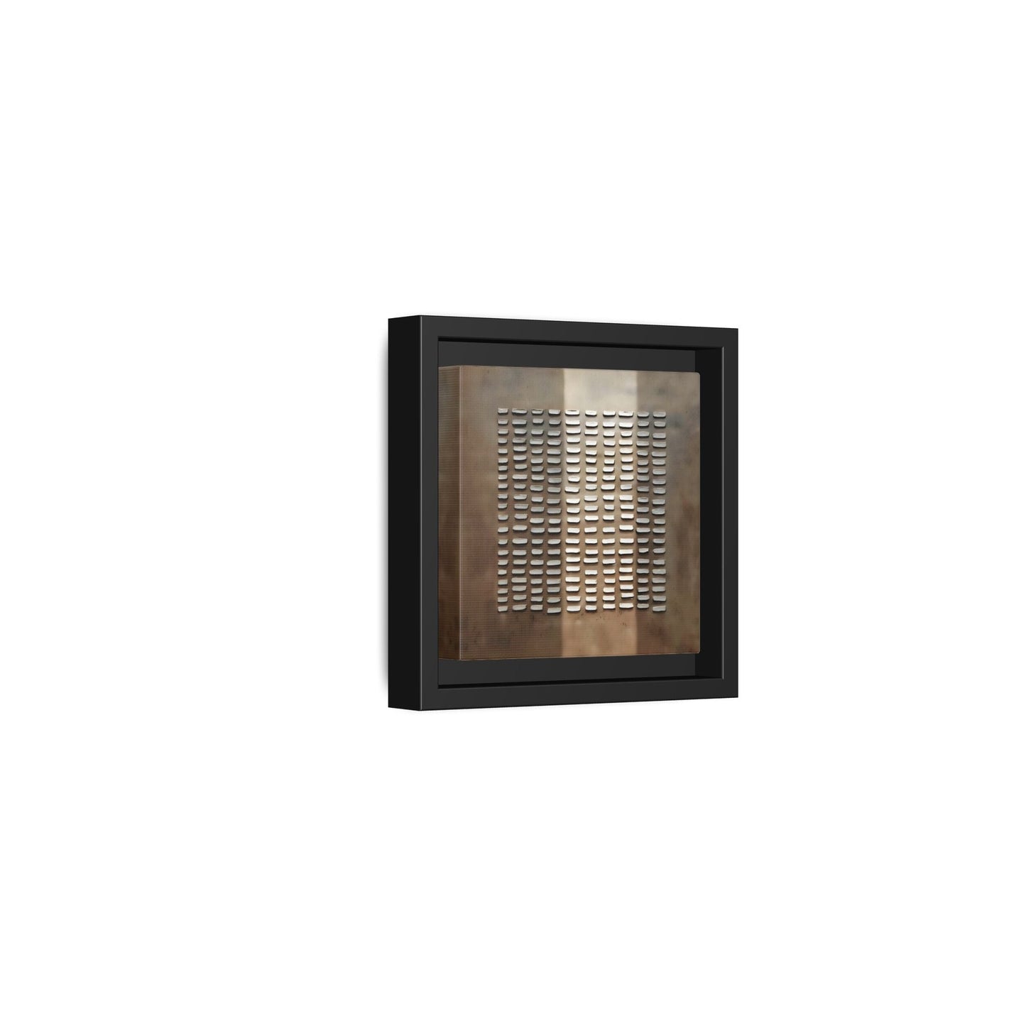 Japanese Minimalist Canvas Wall Art Print - Brown Wabi - Sabi Geometric Home Decor - YesArtYes