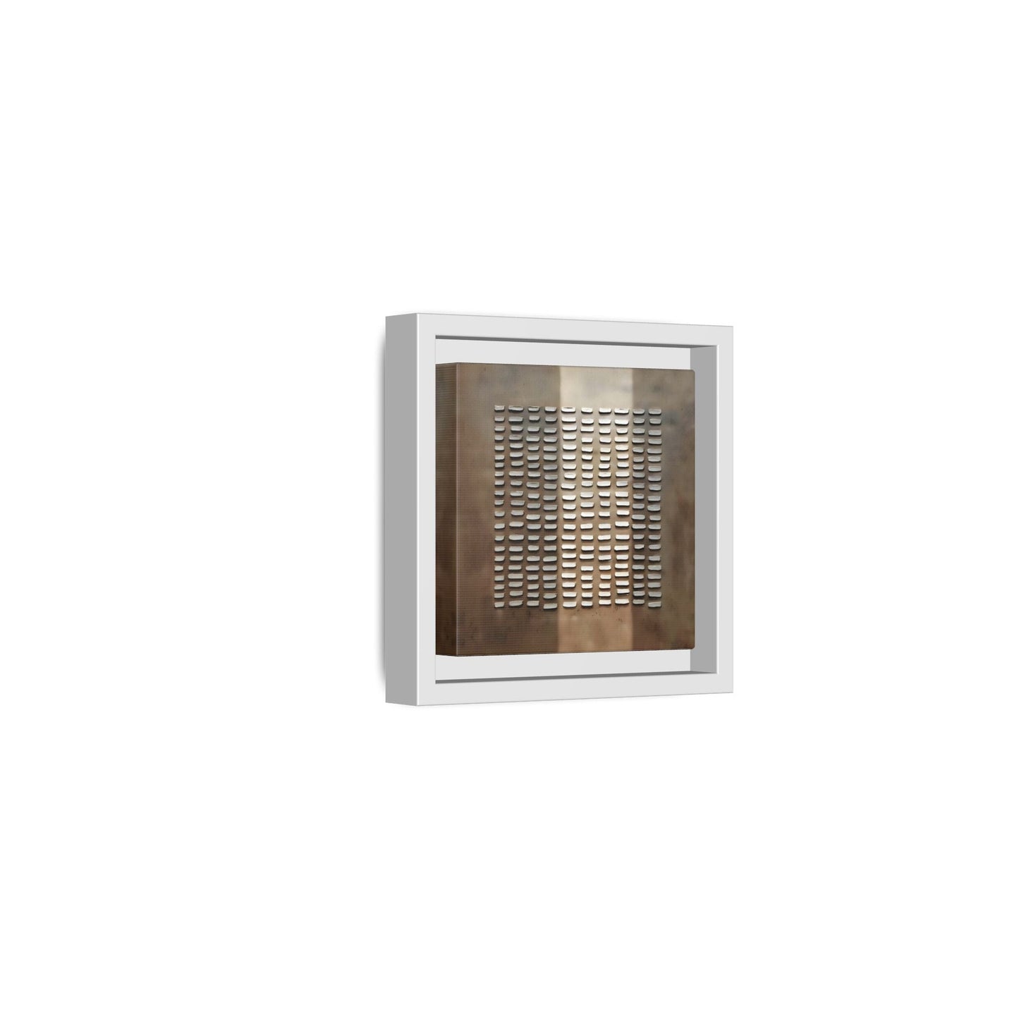 Japanese Minimalist Canvas Wall Art Print - Brown Wabi - Sabi Geometric Home Decor - YesArtYes
