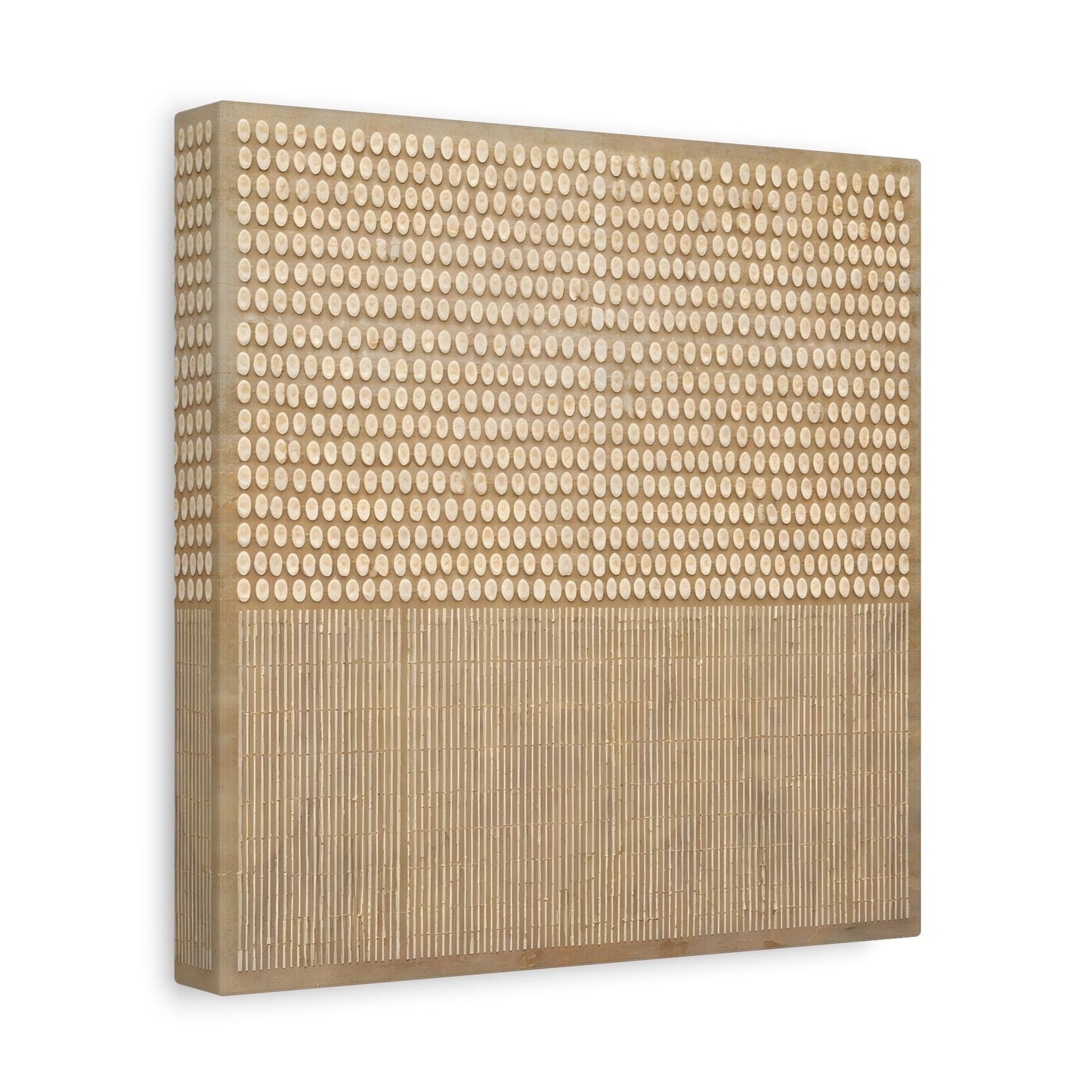 Japanese Neutral Abstract Wabi Sabi - Canvas Wall Art Print - YesArtYes