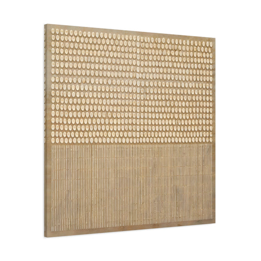 Japanese Neutral Abstract Wabi Sabi - Canvas Wall Art Print - YesArtYes