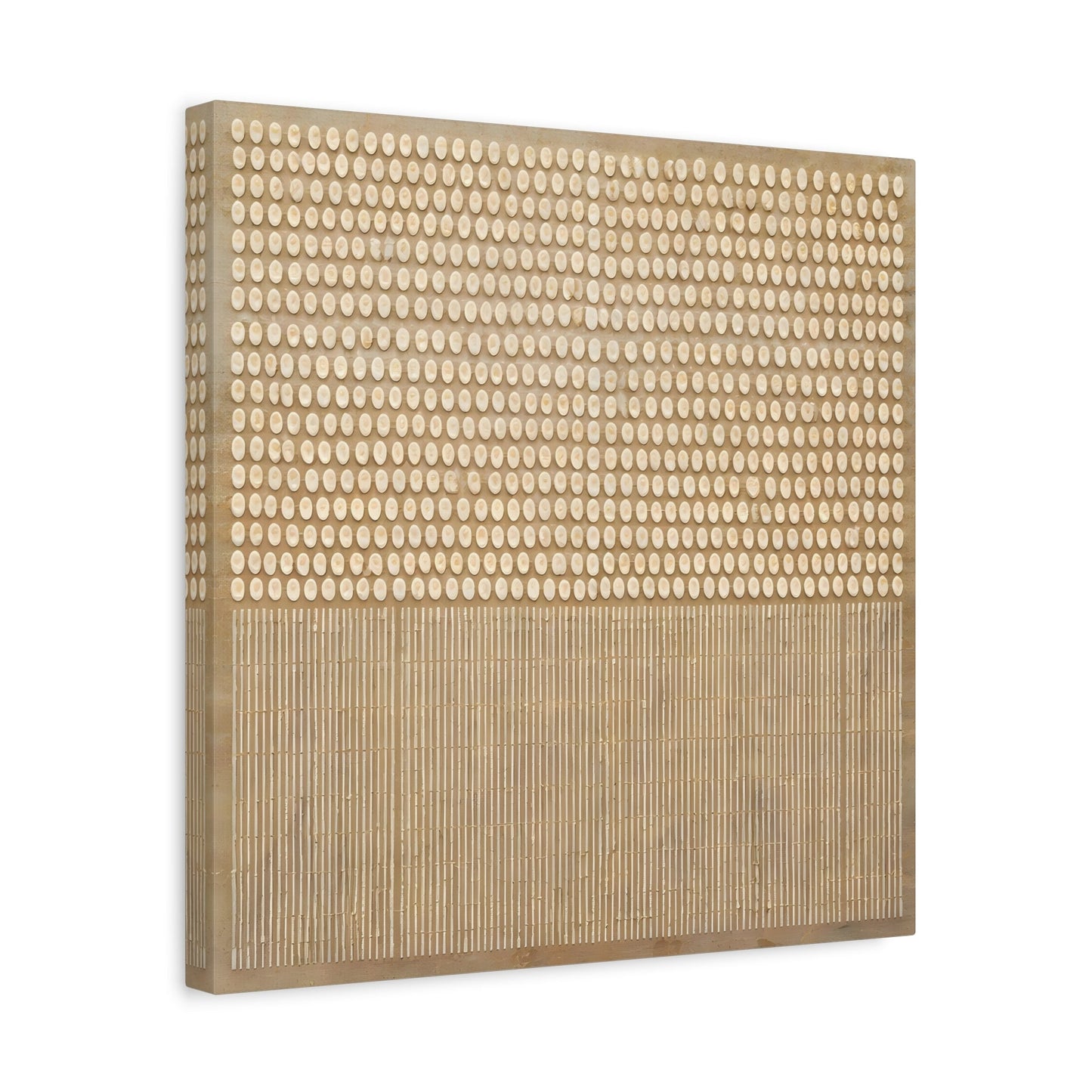 Japanese Neutral Abstract Wabi Sabi - Canvas Wall Art Print - YesArtYes