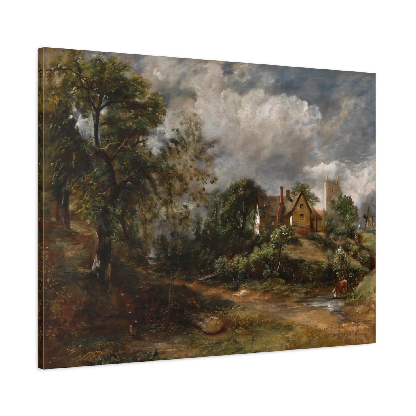 John Constable Glebe Farm - Canvas Wall Art Print Reproduction